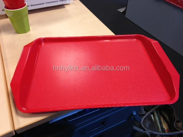 Wholesale plastic KFC canteen food serving trays hospital food tray Airline food trays