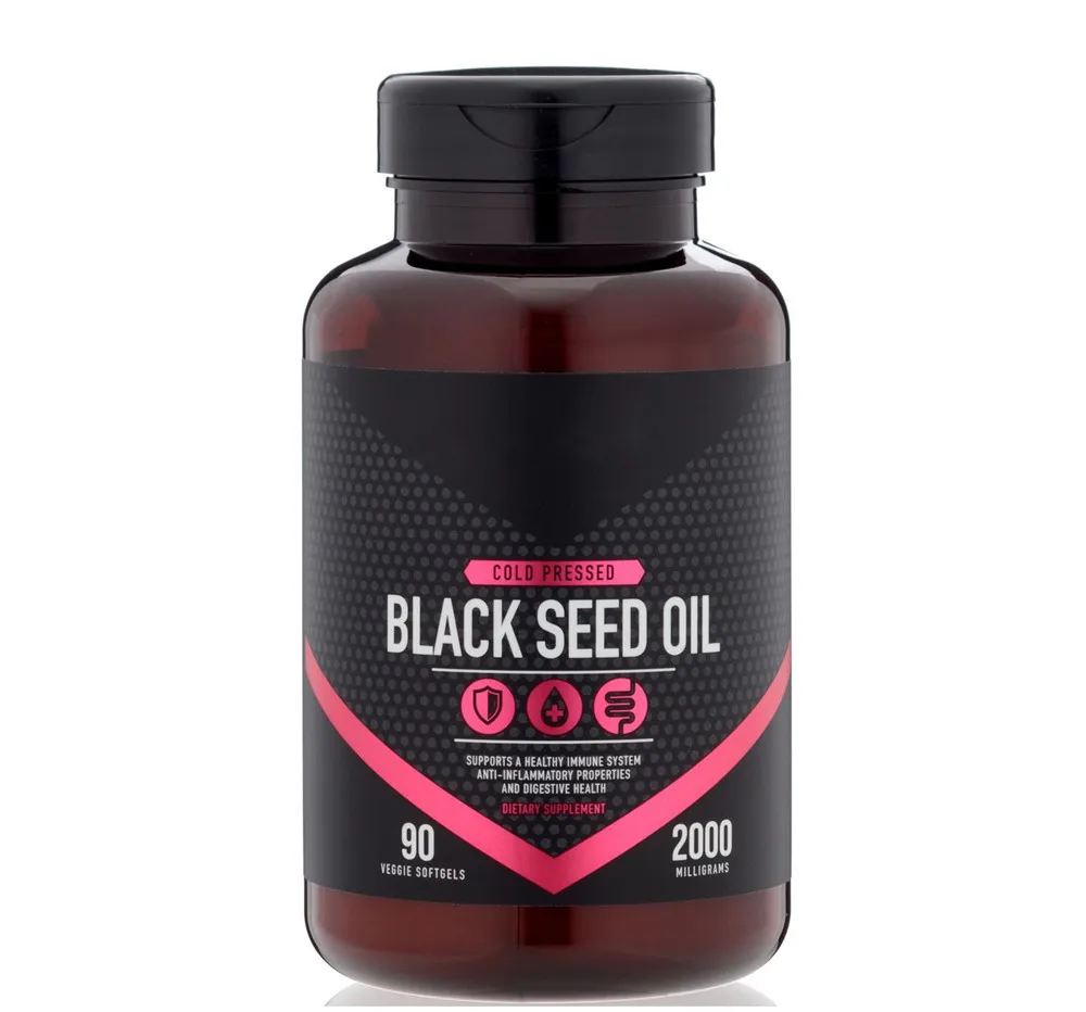 Cold Pressed egypt 100% pure organic black seed oil