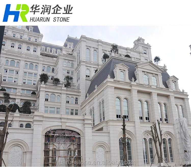 
Gascogne Beige Limestone Villa Projects Exterior Wall Cladding 