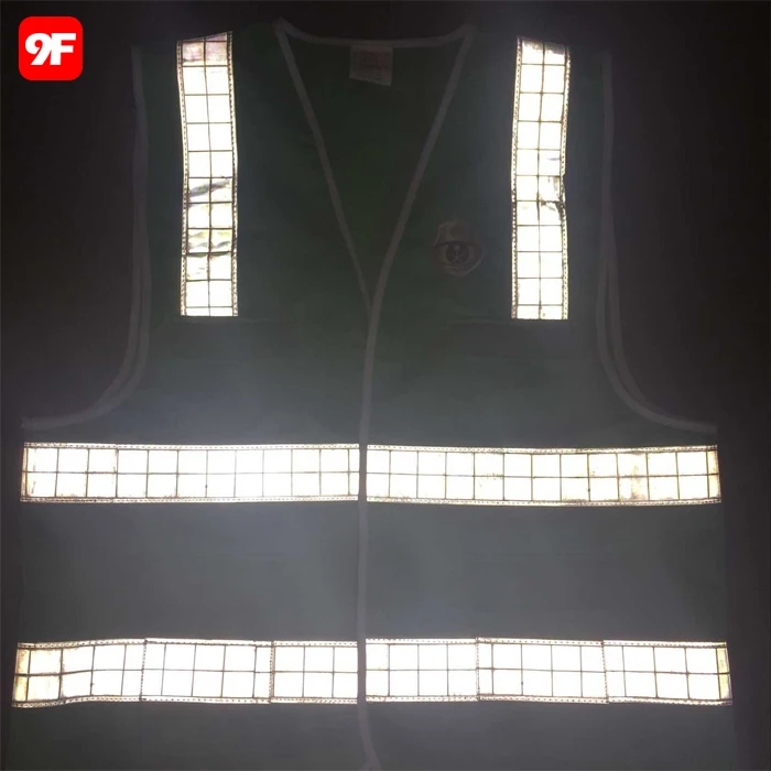wholesale flashing LED safety reflective vest
