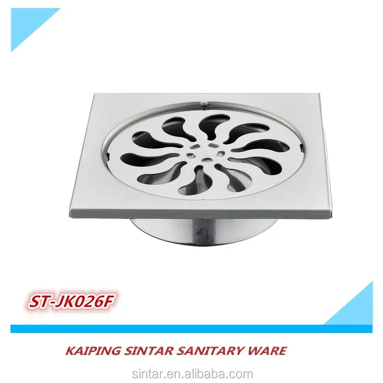 
Bathroom concealed Shower floor drain grate backflow preventer 