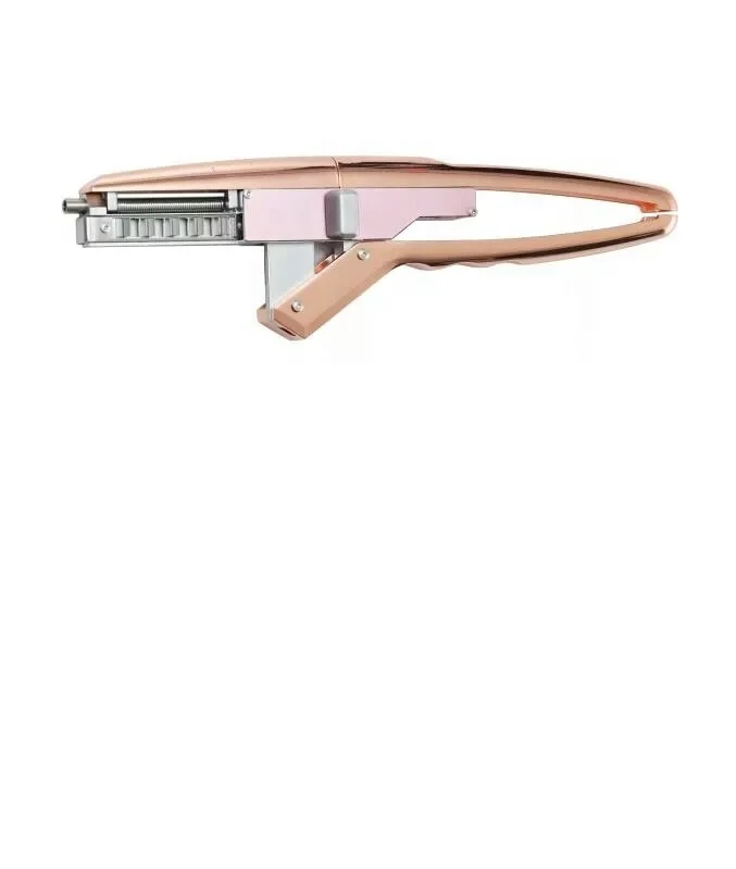 New product make up 6D-g2  hair machine with  virgin hair extension silver color 6D-G2 Hair extension machine