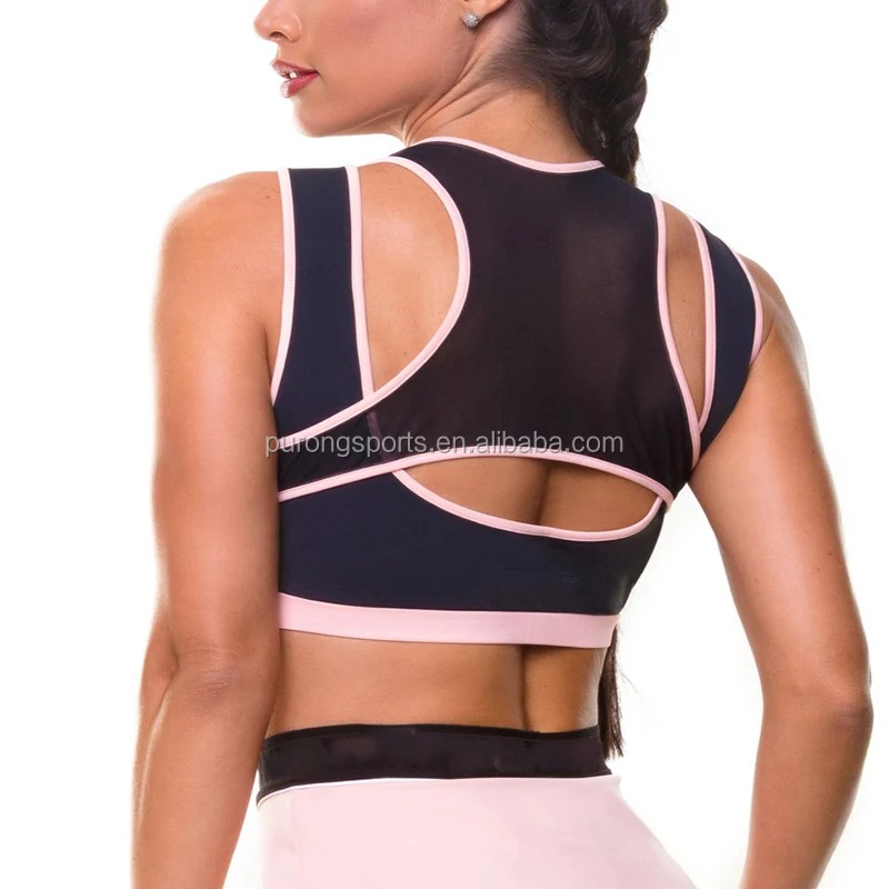 High Quality Fitness Yoga Bra Custom Active Wear Workout Wholesale Sports Bra Women