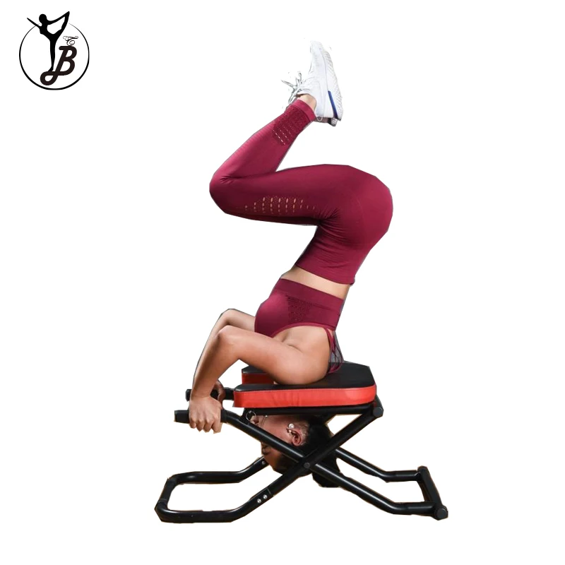Yoga, Body Headstand Bench- Ideal Chair for Practice Head Stand, Shoulderstand, Handstand and Various Yoga Poses