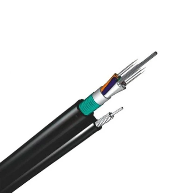 Fiber Optics GYTC8S Self Figure 8 G655 G657a 24 Core Fiber Optical Cable Factory Price