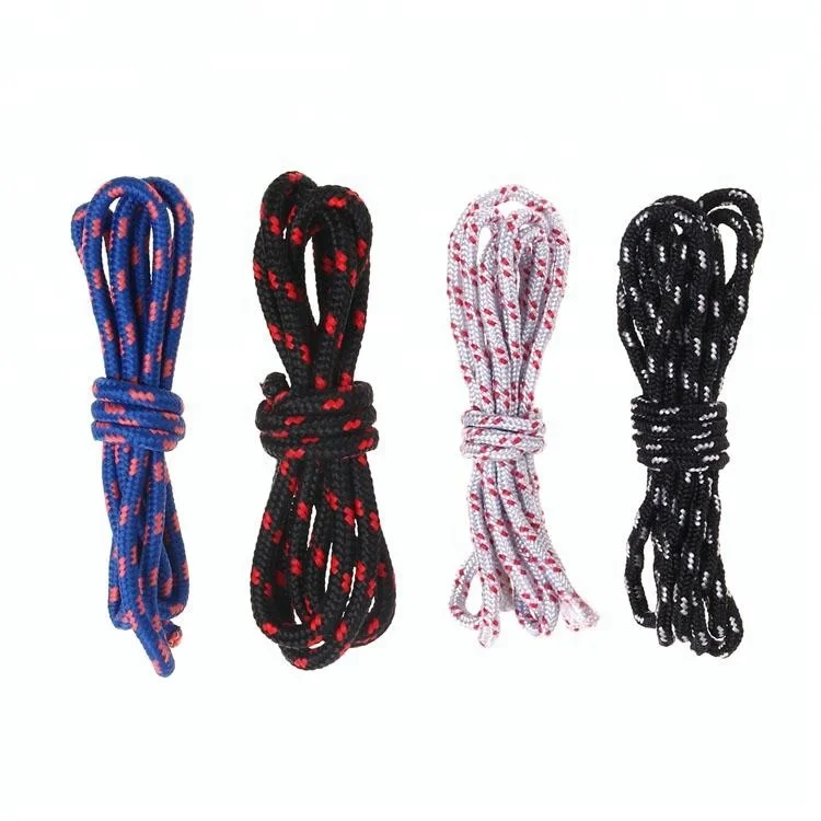 Manufacturers Customized braided rope Colorful 3mm Round Bungee Non Elastic Packing Cord