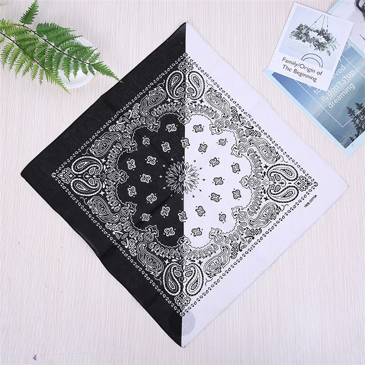 
Wholesale custom trendy cotton soft headwear bandana multi color bandana 
