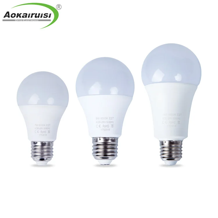 Hot Selling Led Bulb Raw Material 15W 1500lm E27 B22 A60 Led Light Bulb For Home Use Indoor Lighting Bulbs CW NW WW Customized