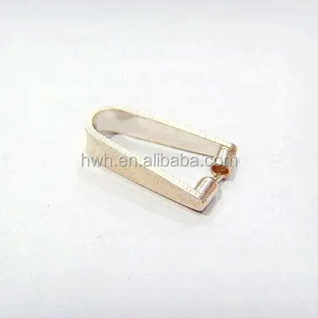 H1247 Подвеска из стерлингового серебра с зажимом