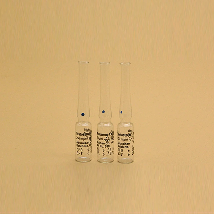 Wholesale serum glass ampoule vial mini 1ml glass ampoule