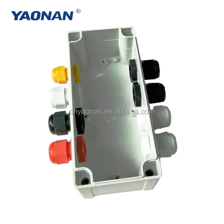 Custom Ip65, Ip68 Pvc Abs Cable In Ground Outdoor Hinged Plastic Electronic Enclosure/ Instrument Waterproof Junction Box Price