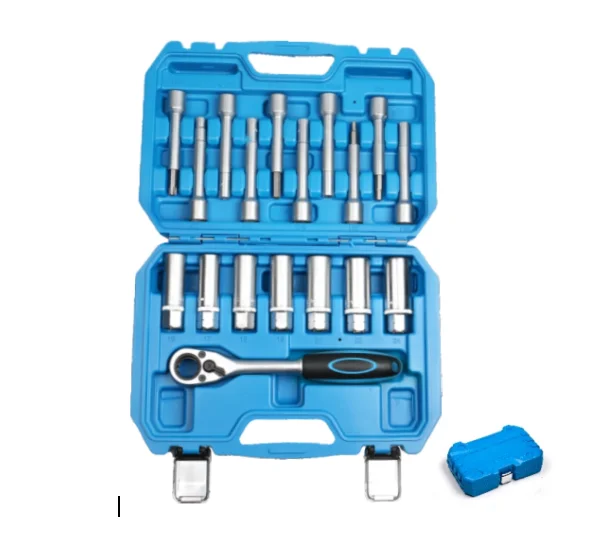 9pcs Special Deep Socket Set Tool Chrome Vanadium Socket Set 14mm to 27mm