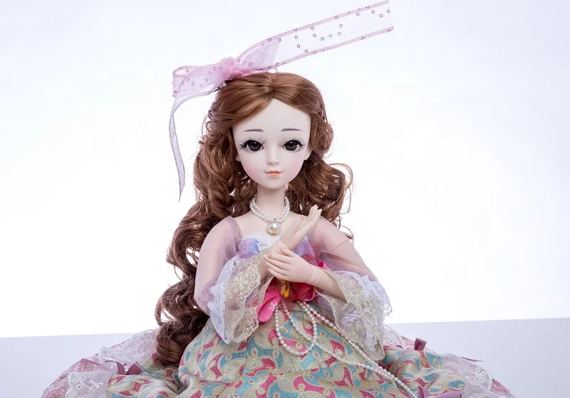 2019 new design 24 inches high quality beautiful BJD jointed vinyl BJD doll