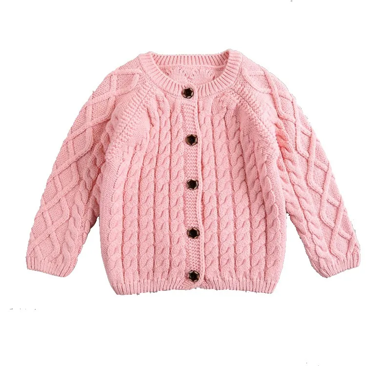 Factory OEM 100% cotton baby Girls clothing knit sweater design