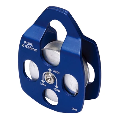 
stainless steel safety lock climbing pulley 