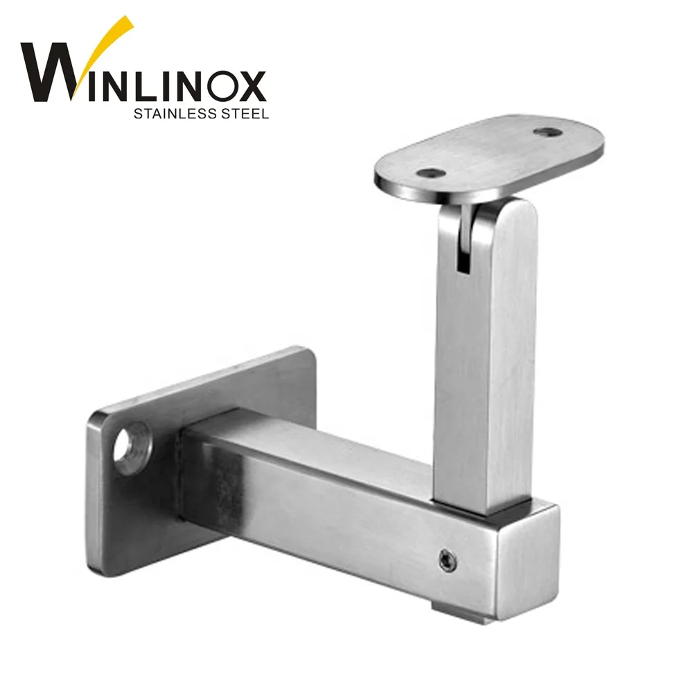 Heavy-duty Commercial Hand Rail Hardware, Removable Handrail Bracket for Wall/Glass/ Post Mounted