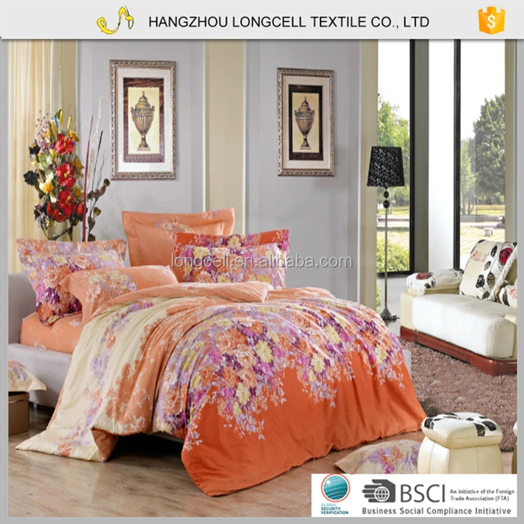 Горячие продажи микрофибры 1800 коллекций отель простыню постельные принадлежности