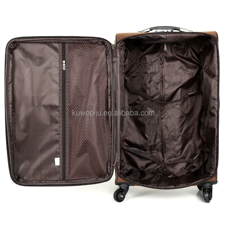 cheap polyester gift EVA travel luggage lightweight soft suitcase sets