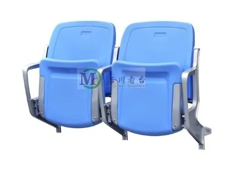 Cancer outdoor sports facilities folding seats plastic stadium chair