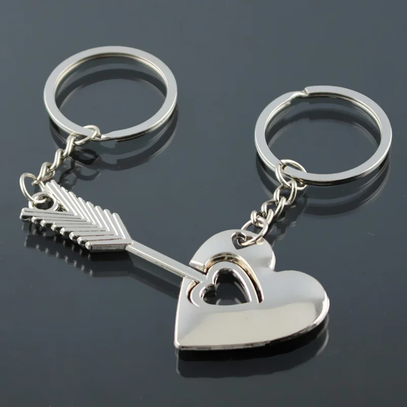 2 шт./компл. головоломка с буквенным принтом «сердечки»; Пара брелок для влюбленных BBF, кольцо для ключей, держатель для держателя «любящее сердце», подарки ко дню Святого Валентина