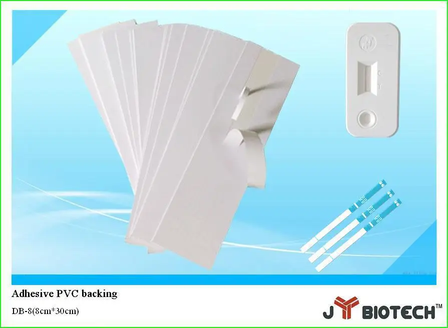 PVC self adhesive sheet for rapid test