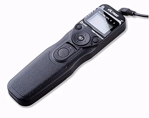 Viltrox Camera Wireless Timer Shutter Release Remote Control for Canon 77D 5D Mark IV Nikon D80 Pentax Panasonic Olympus DSLR