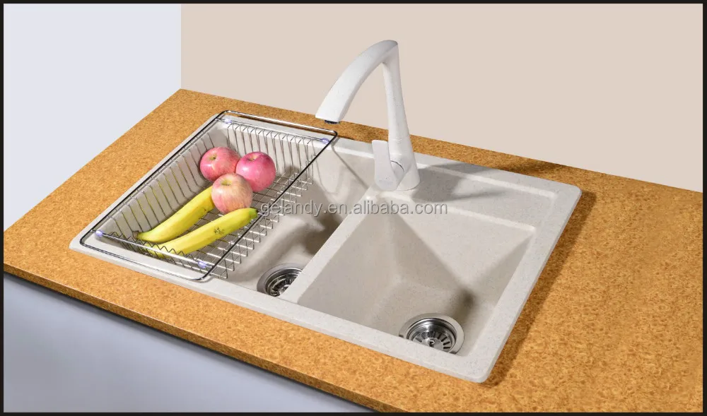 Granite Double bowl Undermount Kitchen Sink (HGY008)