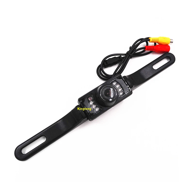 Waterproof 170 Degrees 8 IR Surveillance Mounted AHD Rearview backup recognition Car License Plate Frame Number Camera