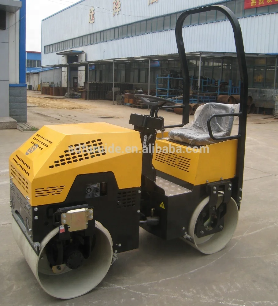 1 Ton Compaction Equipment Mini Asphalt Vibro Roller Compactor (FYL-880)