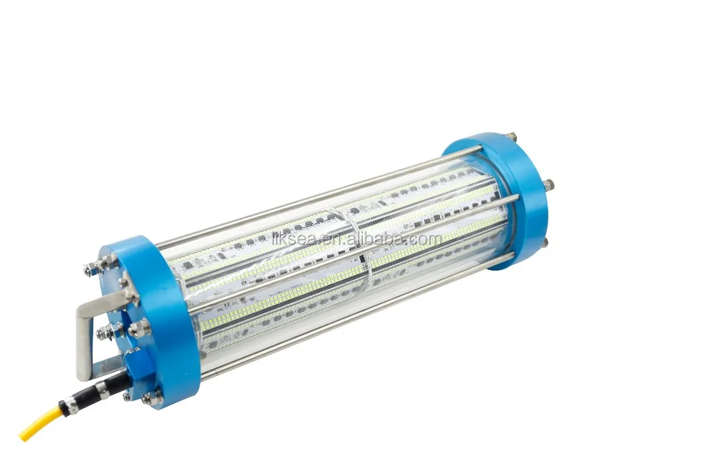 
AC220V 2000W LED under water fishing light night fish luring lamp for deep sea marine boat light 