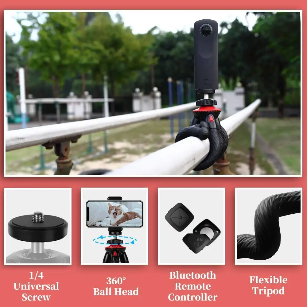 
Fotopro mobile octupus flexible travel tripod camera for smartphone 