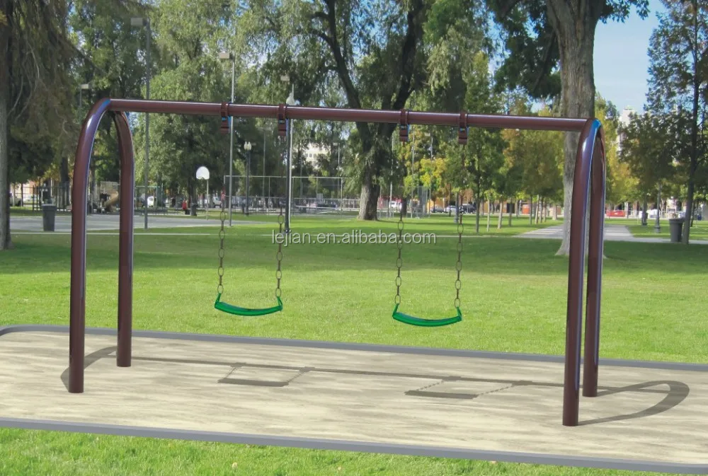 Nursery school beautiful and funny kids area swing set