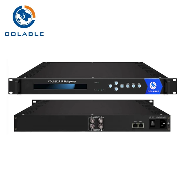 Одноадресной многоадресной 512 * МБ/SPTS IP multipexer COL5212P