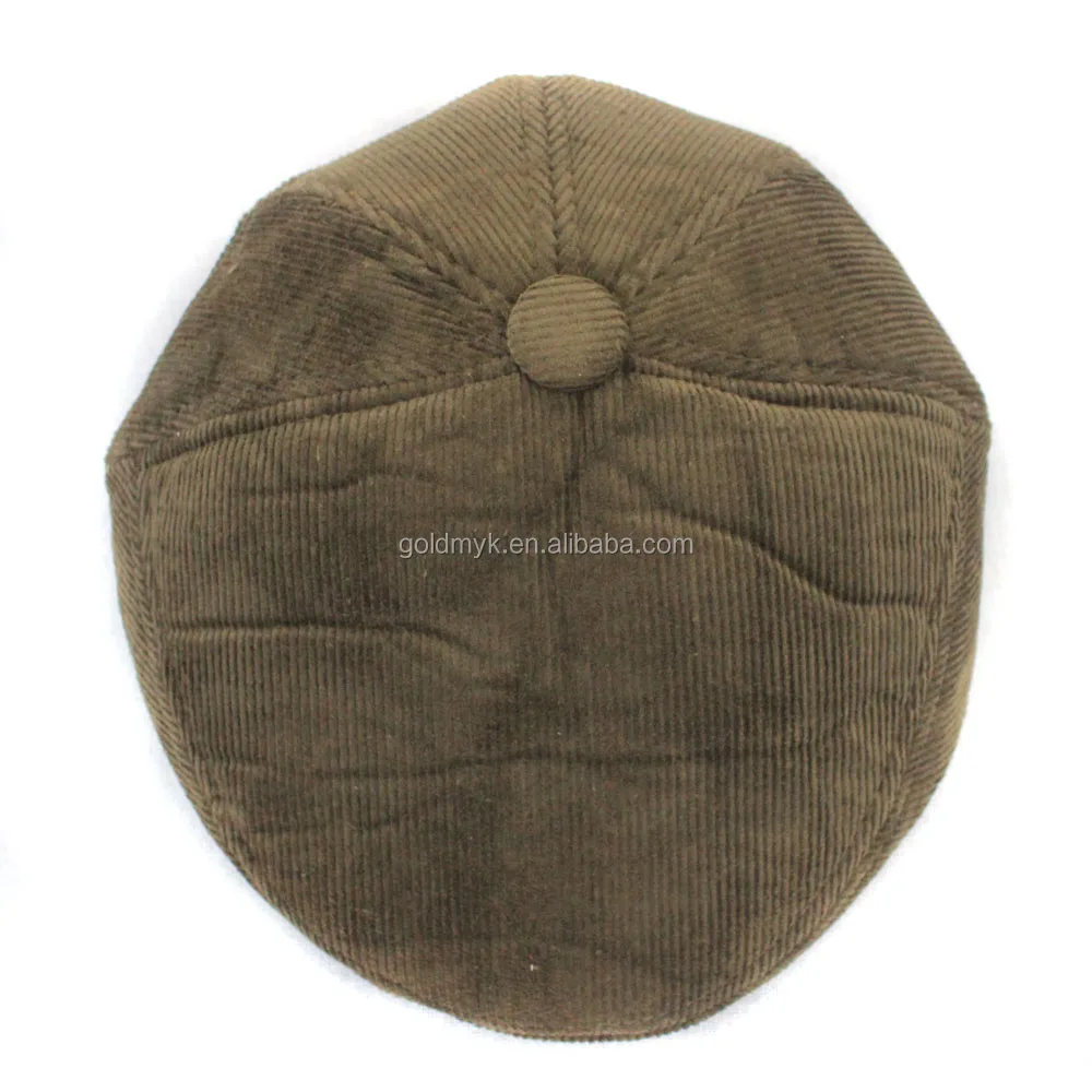 men women checked retro plaid detective golf ivy hat