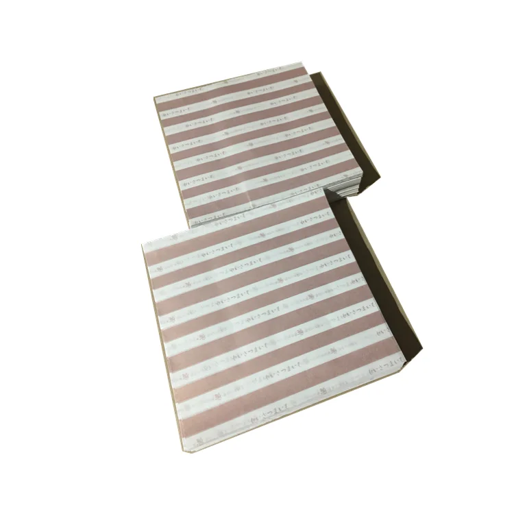 Customized printing cheap greaseproof food grade wrapping paper for sandwich