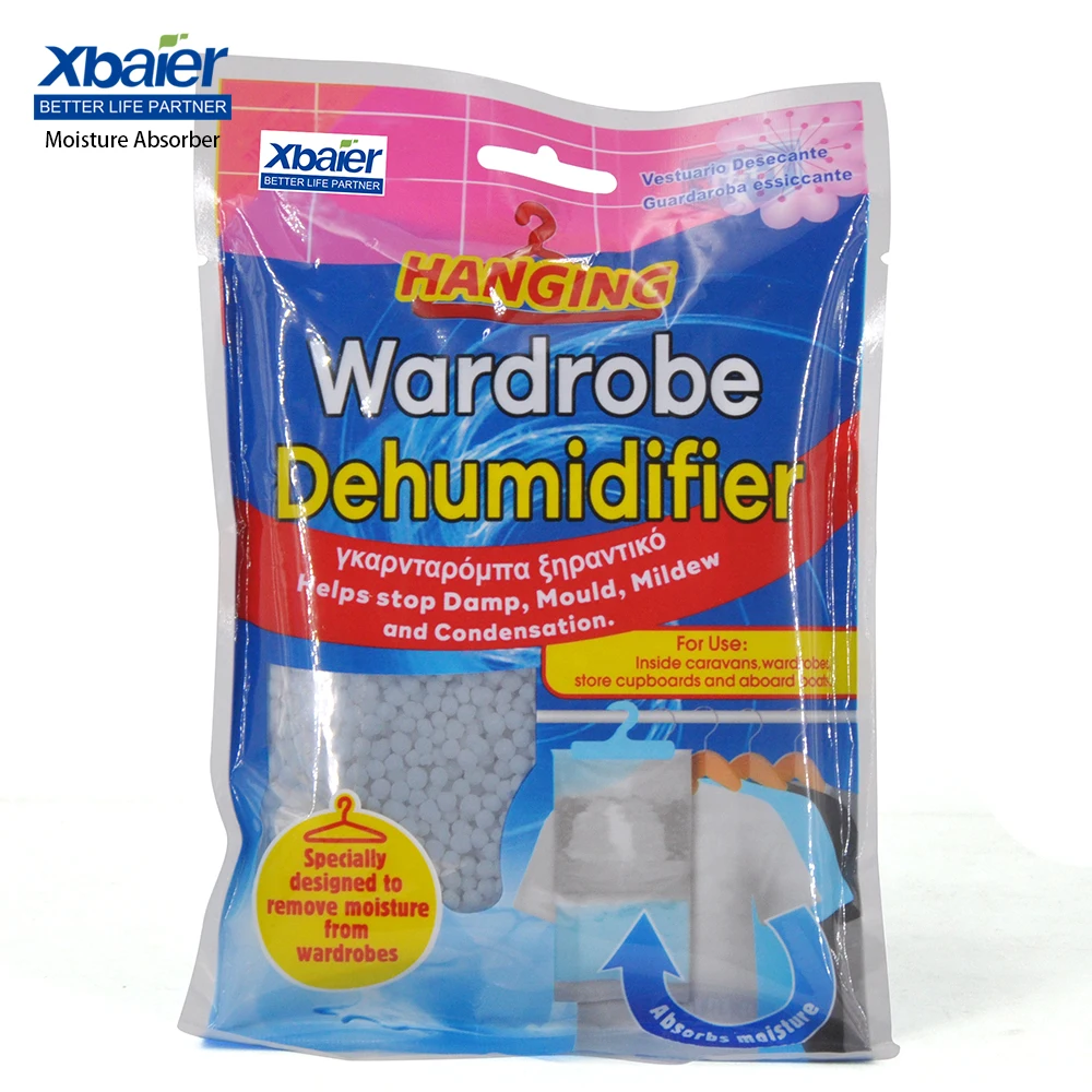 Wholesale Scented Hanging Wardrobe Dehumidifier Bag Moisture Absorber