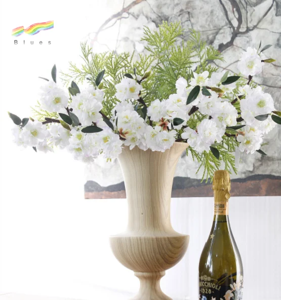 Artificial fake japanese cherry blossom tree branch for sell home wedding  decoration wholesale