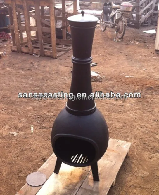 
Factory direct selling outdoor cast iron wood burning stove (BSC329) 