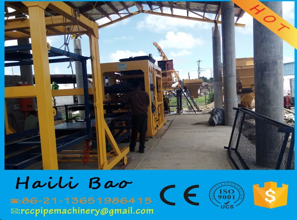 QT8-15 hydraulic press machine for making lego brick ecological