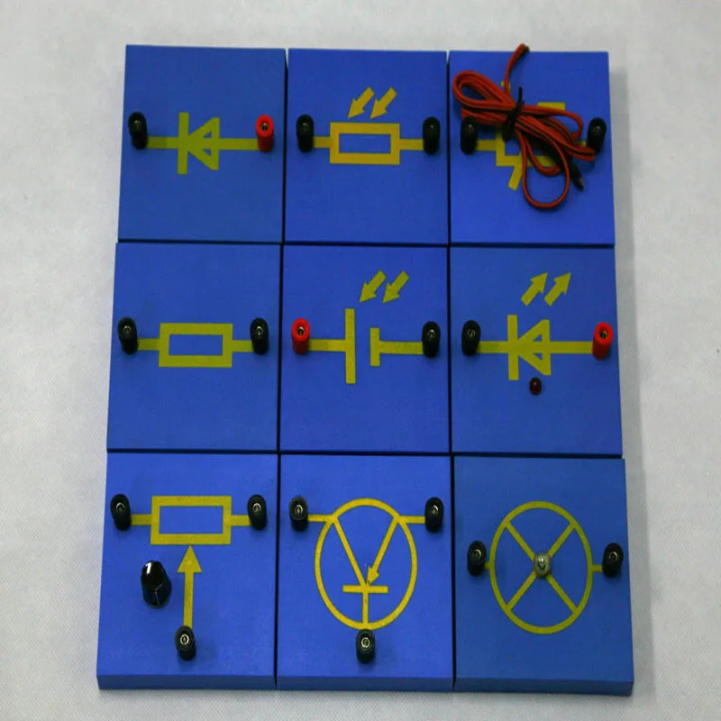 Экспериментальный набор электрического тока в полупроводниках и техническом использовании