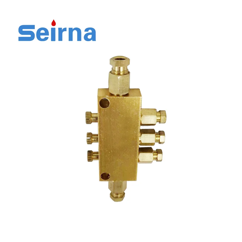 ATK lubricant grease distributor valve with oil lubrication pump for Resistance lubrication system adjustable oil distributor