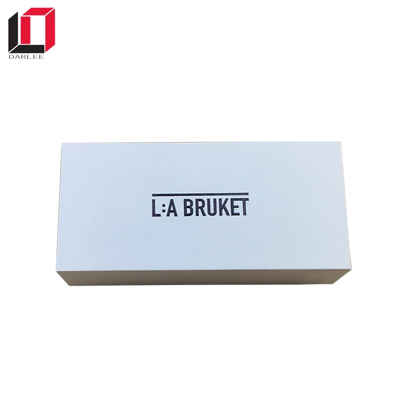 Custom logo empty white paper gift matte liquid lipgloss packaging box with private label