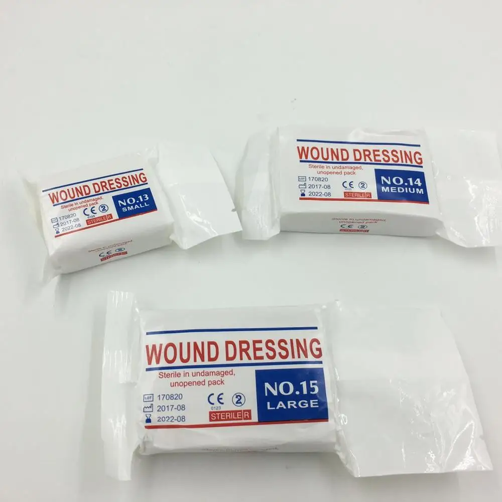 Compress wound dressing No.13