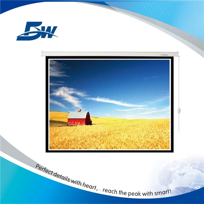 BW 4:3 Remote Control Roll Up Projection Screen/Electric Projector Screen