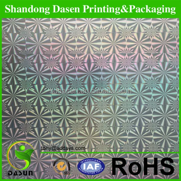 
Holographic Metallized Gift Wrapping Paper 