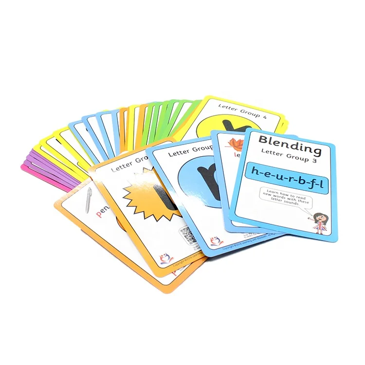 Китайские поставщики высокое качество сделанная на заказ жесткая картонная карточка словарь картин книга для