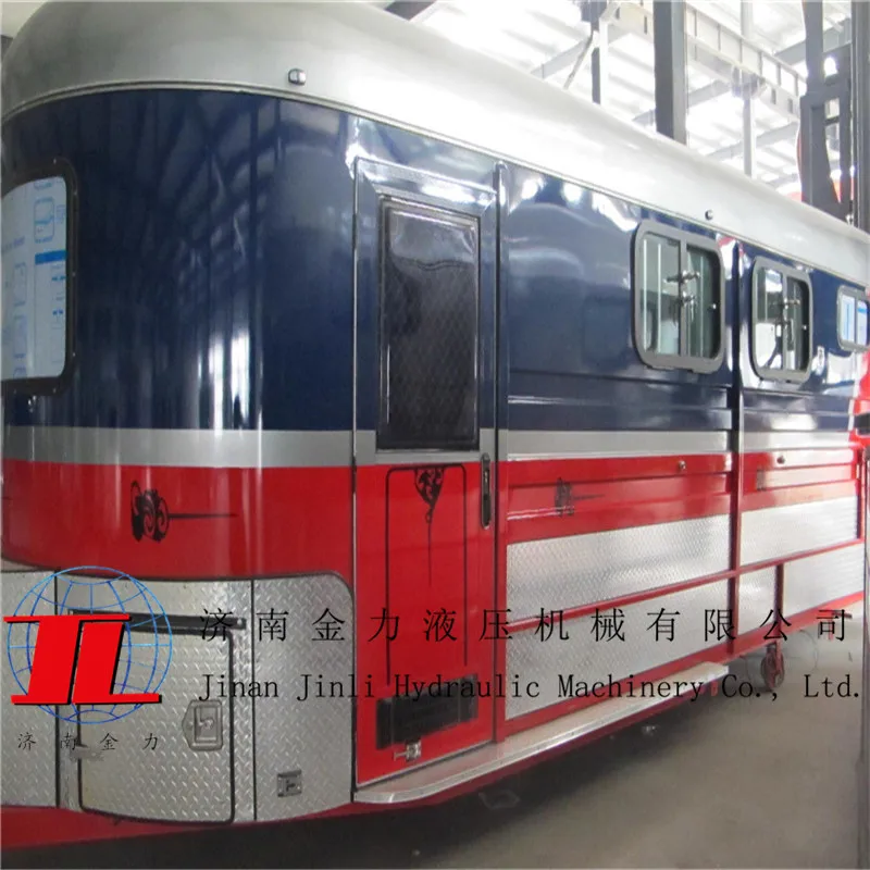 
horse float china for australia market float with living quarters 