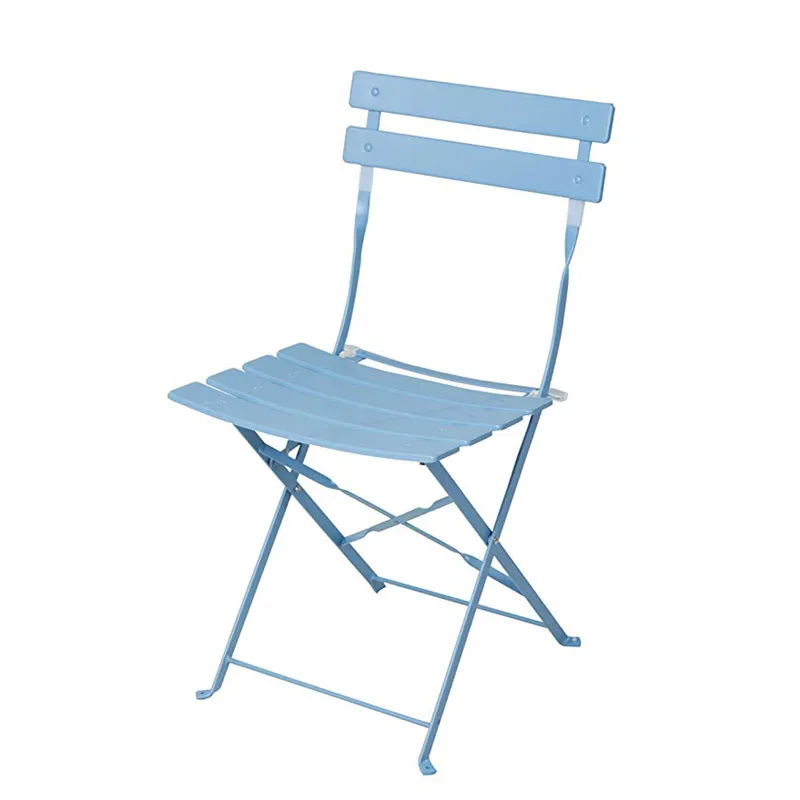 
New Modern outdoor garden patio iron cast foldable table chair set furniture metal balcony coffee leisure relax 