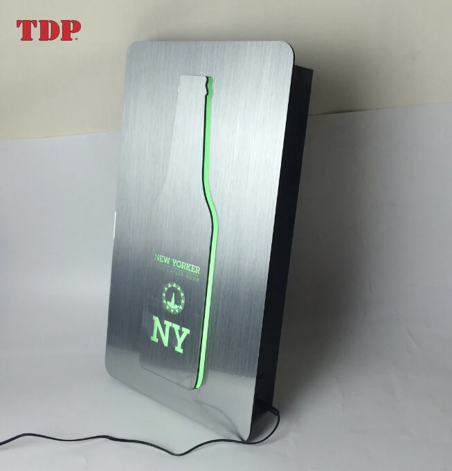 RGB color changing custom wholesale acrylic plexiglass advertising backlit led light box