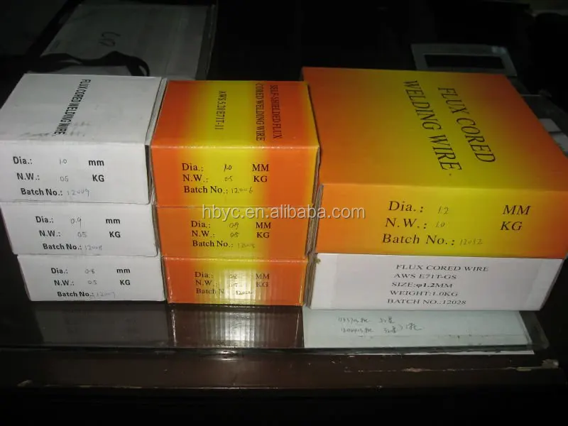 E71T-11 E71T-GS gasless flux cored welding wire